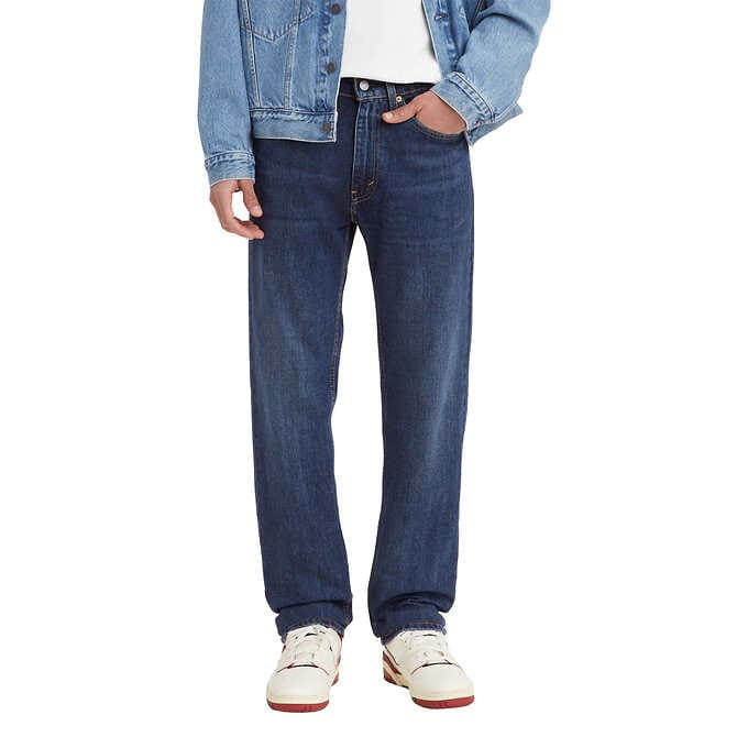Levi's 505 Men's Size 36x32 Straight Leg Blue Jean - Walmart.com