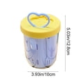 thumbnail image 3 of Tuscom 2 Pack Double Layer Fruit Cup with Lid and Fork, Portable Draining Salad Container for Picnic, Leak Proof Snack Cup, 3 of 4