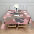 thumbnail image 3 of Camouflage Square Tablecloth 42x42in(107x107cm) – Waterproof Polyester Printed Table Cover, Wrinkle Resistant & Washable for Kitchen Dining Picnic Party Decor, 3 of 6