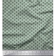 thumbnail image 1 of Soimoi Polyester Crepe Fabric Geometric Small Print Sewing Fabric Yard 52 Inch Wide, 1 of 1
