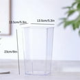 thumbnail image 4 of yilyih Acrylic Flower Vase,Clear Square Tapered Table Flowers Vase Decorative Centerpiece for Home Kitchen Wedding Decorations,Unbreakable Plastic Vase for Flowers,Cube Shape, 4 of 9