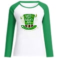 thumbnail image 4 of Luxalzxs St. Patricks Day Shirts for Women Fashion Print Long Sleeve Blouse Casual Round Neck Pullover Tops Sweatershirt Blouse, 4 of 4