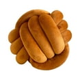 thumbnail image 2 of almohada de bola de almohada de bola de nudo suave almohada de tiro redonda de terciopelo,Cojín Decoración del hogar Almohada de felpa decorativa,Cojín anudado para cama Tejido Baoblaze almohada de bola de nudo, 2 of 8