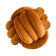 thumbnail image 2 of Bola De Nudo Redondo Almohada Accesorios De Fotografía Redondos Para La Decoración Del Hogar 22 Cm Caramelo, 2 of 9