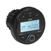 BOSS Audio Systems MGR300B Gauge-Style Marine Bluetooth Receiver, Weatherproof Boat Stereo