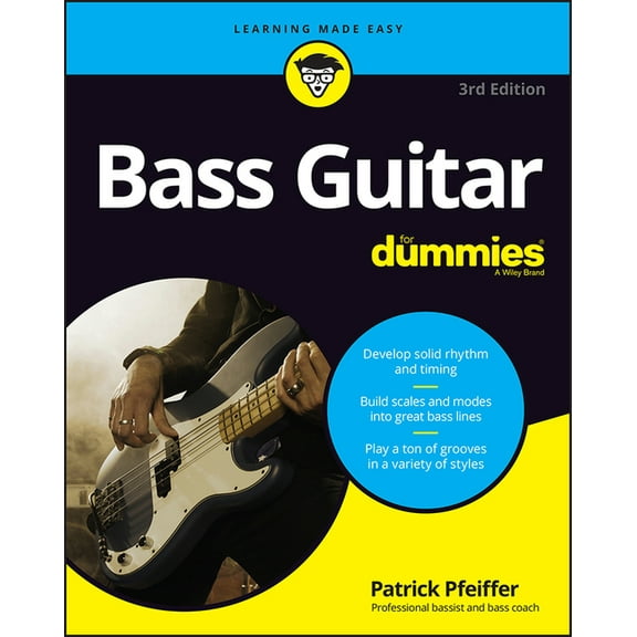 Bass Guitar for Dummies, (Paperback)