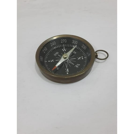 Maritime Collectible Compass Brass Finish 3 inch
