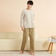 thumbnail image 2 of Dreluolixuan Winter Underwear Thermal Men Soft Long JohnsTight Hunting Gear Base Layer Cold Weather Camping Top and Bottom Sets, 2 of 8