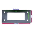 thumbnail image 3 of Kenuco 19 Inch Steel Vertical Rack and Wall Mountable Server Rack Mount (Black-6U), 3 of 6