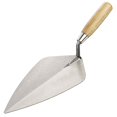 thumbnail image 1 of R.S.T. 11in Brick Trowel London Pattern - Wooden Handle RTR10611, 1 of 3