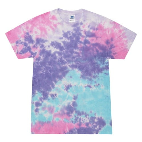 Blue and purple 2024 tie dye shirt