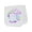 AA-White, variant on Inktastic Lil Sis Unicorn Little Sister Baby Burp Cloth