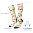 thumbnail image 4 of Susaid Insects In Plants Print Thermal Winter Socks for Men and Women, Warm Crew Hiking Socks, for Boots and Outdoor Activities, 4 of 6