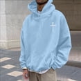 thumbnail image 4 of WILLBEST Sudaderas Navideñas para Hombre, Moda De Ocio, Impresión Digital 3D, Suéter con Capucha De Manga Larga Grande, 4 of 7