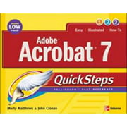 Adobe Acrobat 7.0 QuickSteps [Paperback - Used]