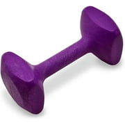 J&J Dog Supplies Obendience Retrieving Dumbell with 2" Ends, 2" Wide Bit and 9/16" Diameter Bit, Purple, X-Small