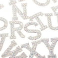 thumbnail image 6 of 26pcs Rhinestone Letters Iron On Glitter Letters Stickers Iron On Embroidery Letters, 6 of 6