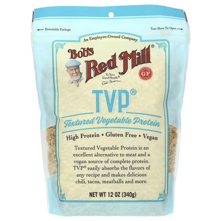 Bob's Red Mill TVP® Textured Vegetable Protein -- 12 oz Resealable Pouch