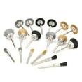 thumbnail image 2 of Wire Brushes Set, 18pcs Polishing Wheel Set Rust Removal Tool  For Wood Carving Stone, Metal Burr, 2 of 8