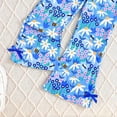 thumbnail image 5 of CAICJ98 Kids Girls Clothes Toddler Girl Fall Winter Outfits Long Sleeve Print Sweatshirt Pants Set Girls Spring Clothing Set (Blue,7-8 Years), 5 of 5
