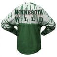 thumbnail image 3 of Unisex Spirit Jersey Green Minnesota Wild Crystal Half Dye Long Sleeve T-Shirt, 3 of 3