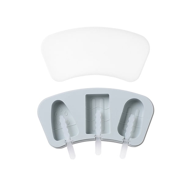 Moldes de silicona for paletas de animales de dibujos animados con tapas, formas divertidas de frutas y verduras for helado casero