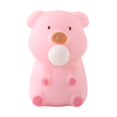 thumbnail image 2 of Cerdo de peluche con ventilación y estado de ánimo, juguete elástico suave y novedoso para relajarse y sentir el estado de ánimo. cerdo rosa claro, 2 of 9
