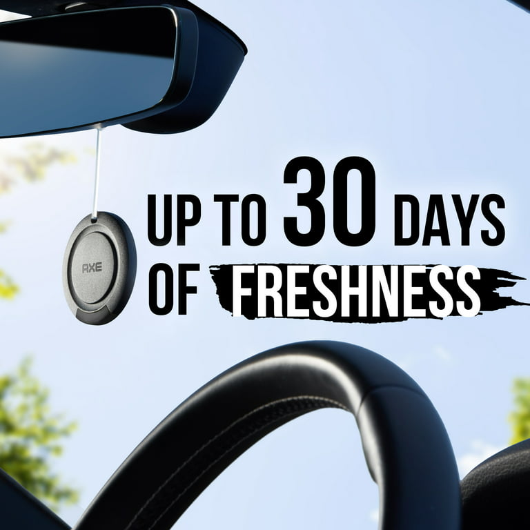 Axe Air Freshener Pendant Gel for Car, Auto, Black Scent, 1 Pack