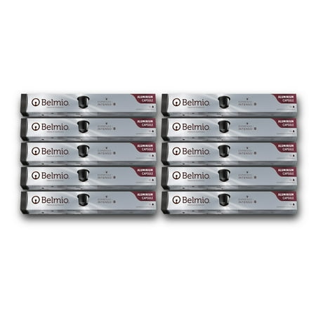 Belmio Premium Nespresso Coffee Pods, Intenso Pack, 100 Count
