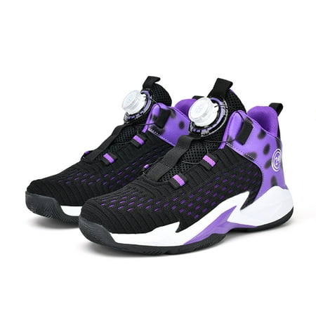 

Kid s Basketball Shoes Boys Sneakers Girls Trainers Comfort High Top Basketball Shoes for Boys(Little Kid/Big Kid)