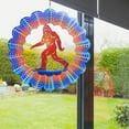 thumbnail image 1 of Owl Peacock Metal Wind Rotators Suspension Decoration Suitable For Decorating Outdoor Courtyards And Window Edges, 1 of 6