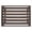 Coffee color, variant on Aluminium Privacy Fence Screen,Coffee Color, 1.5P 3 Sides 100 * 70 * 50cm for Outdoor Air Conditioner - for Freestanding AC Units and Pool Equipment - Garden Privacy Screen