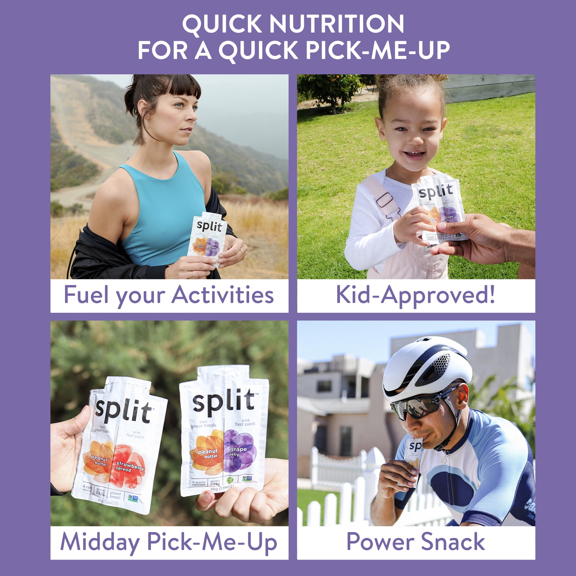Split Nutrition Peanut Butter and Grape Jelly 5 pack