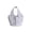 Gray, variant on Embroidered Canvas Handheld Bag for Women - Multi-Pocket Large Capacity Tote for Commuting, Grocery Shopping & Mommy Use - Stylish & Functional Soft Bucket Bag Gray