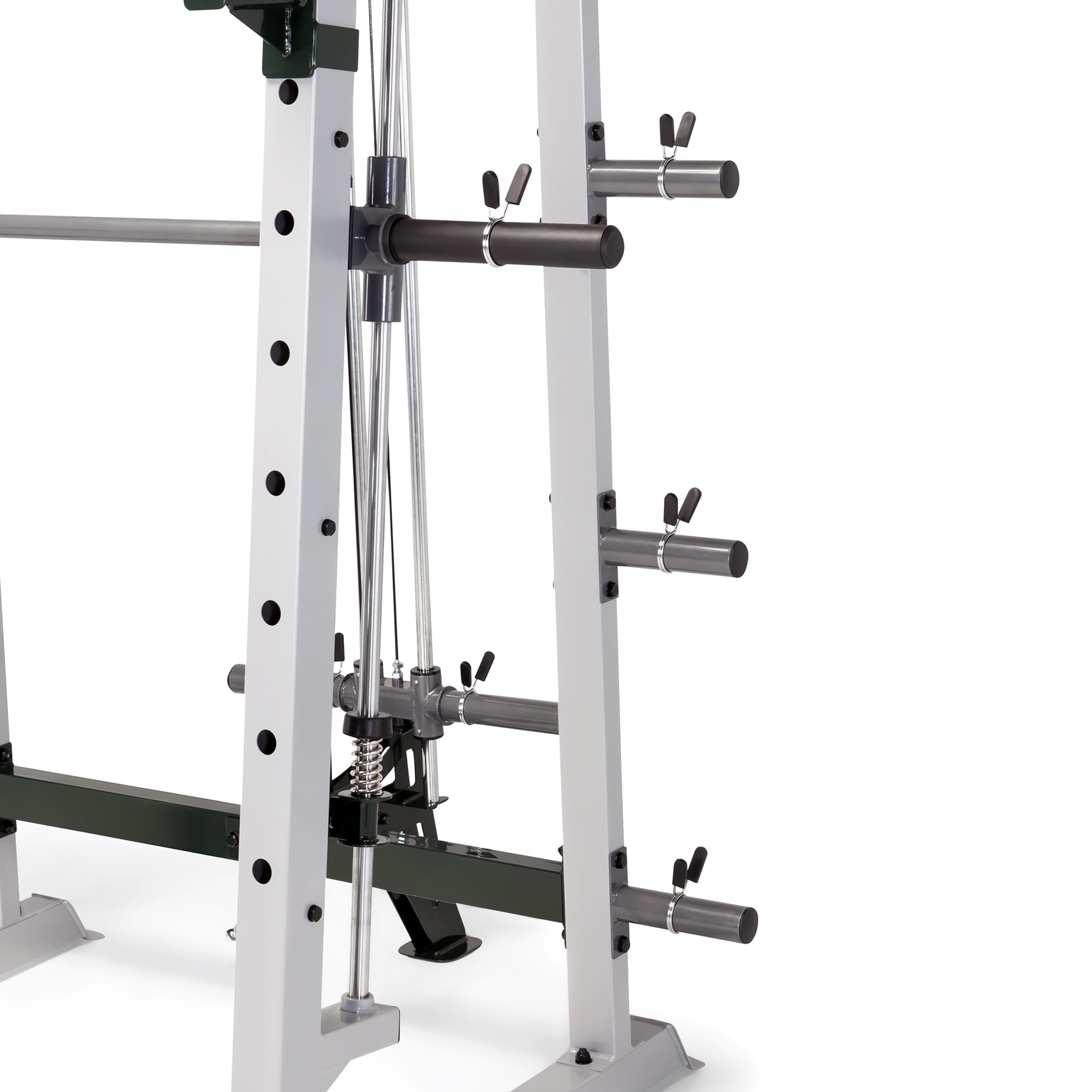 Marcy Deluxe Cage with Smith Machine, Olympic Rack, and Cable Pulley System with 600lb. Capacity
