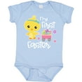 thumbnail image 3 of Inktastic My 1st Easter with Baby Chick and Eggs in Wagon Boys or Girls Baby Bodysuit, 3 of 5