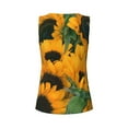thumbnail image 5 of Sigee Sunflowers 7 for Women's Workout Tank Top,Running Tank Tops,Sleeveless Gym ClothesMedium, 5 of 8