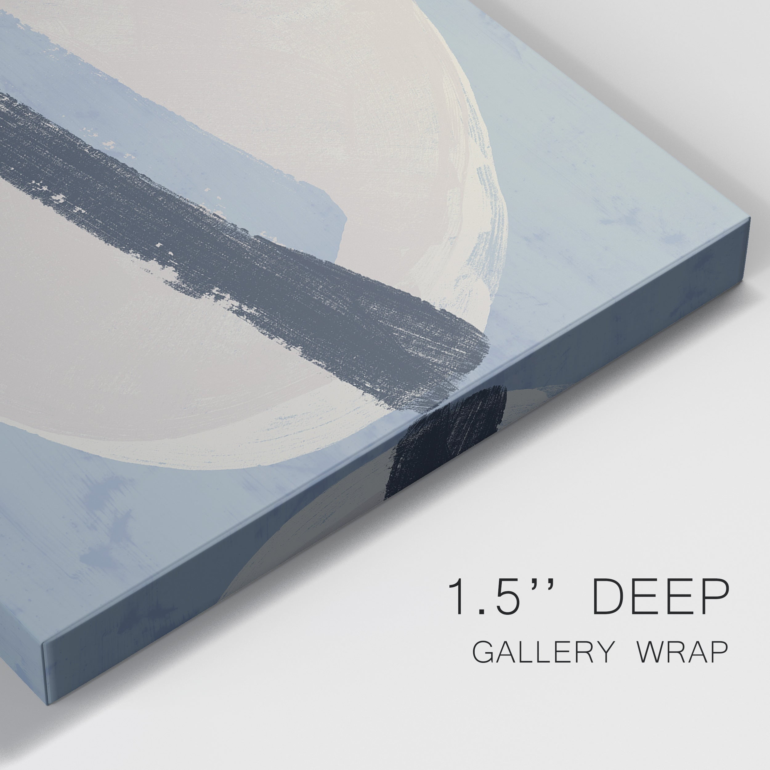 Paper Slice II Premium Gallery Wrapped Canvas - Ready to Hang