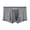 Gray, variant on Men's Lightweight and Breathable Boxer Shorts, Comfortable and Bare Four Cornered Shorts for Ultimate Comfort in Daily Wear, Sports, and Lounging Navy XXXXL