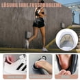 thumbnail image 3 of Paquete de 6 pares de almohadillas para el talón, protector de zapatos para hombres y mujeres, autoadhesivas, para la parte posterior del talón, demasiado grandes, de cuero, color negro, G, 3 of 5