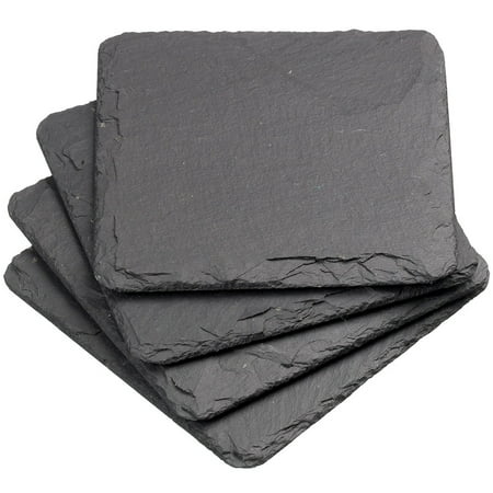 - MonogramOnline Square Slate Table Coasters