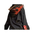 thumbnail image 4 of LMLYSoH Women Hooded Sweatshirt, Adults Casual Skull Print Long Sleeve Cardigan with Pockets, 4 of 9