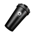 thumbnail image 2 of kurtrusly Double Walled Travel Mug With Leakproof Lid Easy Operate Hot And Cold Reusable And Durable Large Black, 2 of 6