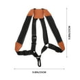 thumbnail image 5 of LOLIPPYY 2-Pack Saxophone Shoulder Straps with Comfortable Oxford Cloth for Performance and Practice Use, 5 of 8
