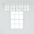 thumbnail image 2 of Ambesonne Ballerina Window Valance, Slim Blonde Girl Motifs, 54" X 18", Multicolor, 2 of 3