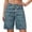 Sky Blue-01, variant on Women’s Mid Waisted Jean Shorts – Straight Leg Baggy Jorts, Trendy Summer Casual Denim Shorts