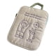 thumbnail image 2 of Bonita funda para portátil de 13 y 14 pulgadas, resistente a los arañazos, con asa, color beige, 2 of 5