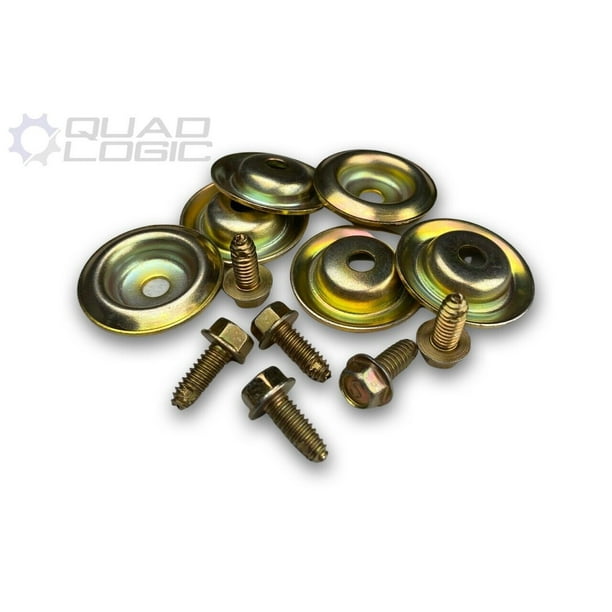 Polaris Ranger, RZR Skid Plate Washer and Bolt Kit (Set of 6) 7517386