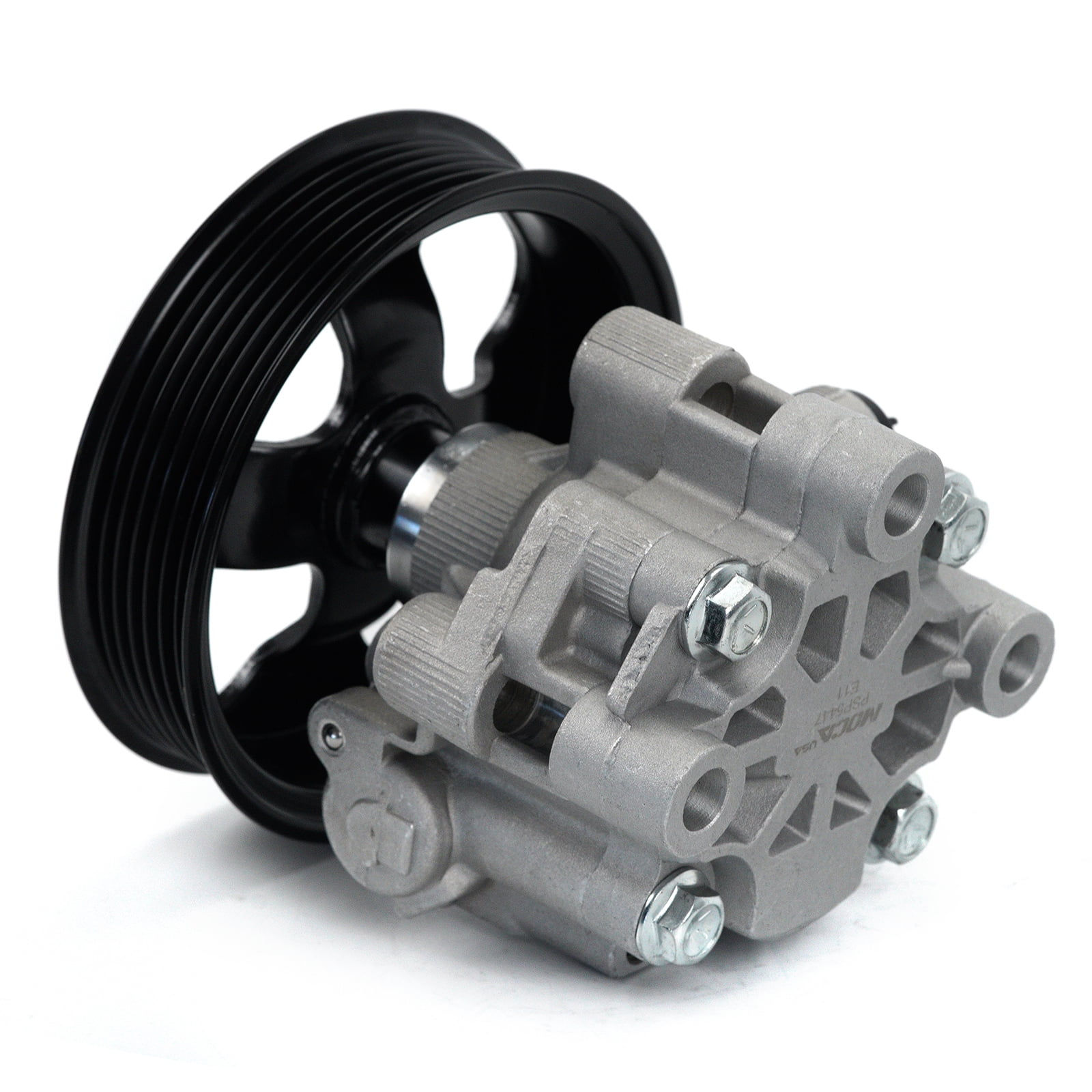 MOCA AUTOPARTS Power Steering Pump with Serpentine Belt 7PK2120 Fit for 2005-2015 Toyota Tacoma 4.0L