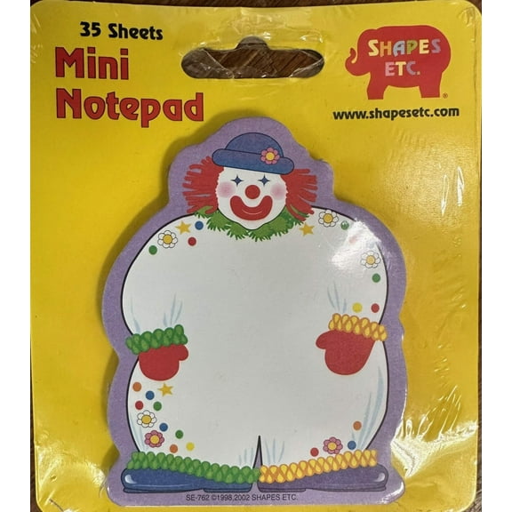 Clown Mini Notepad [SE762]